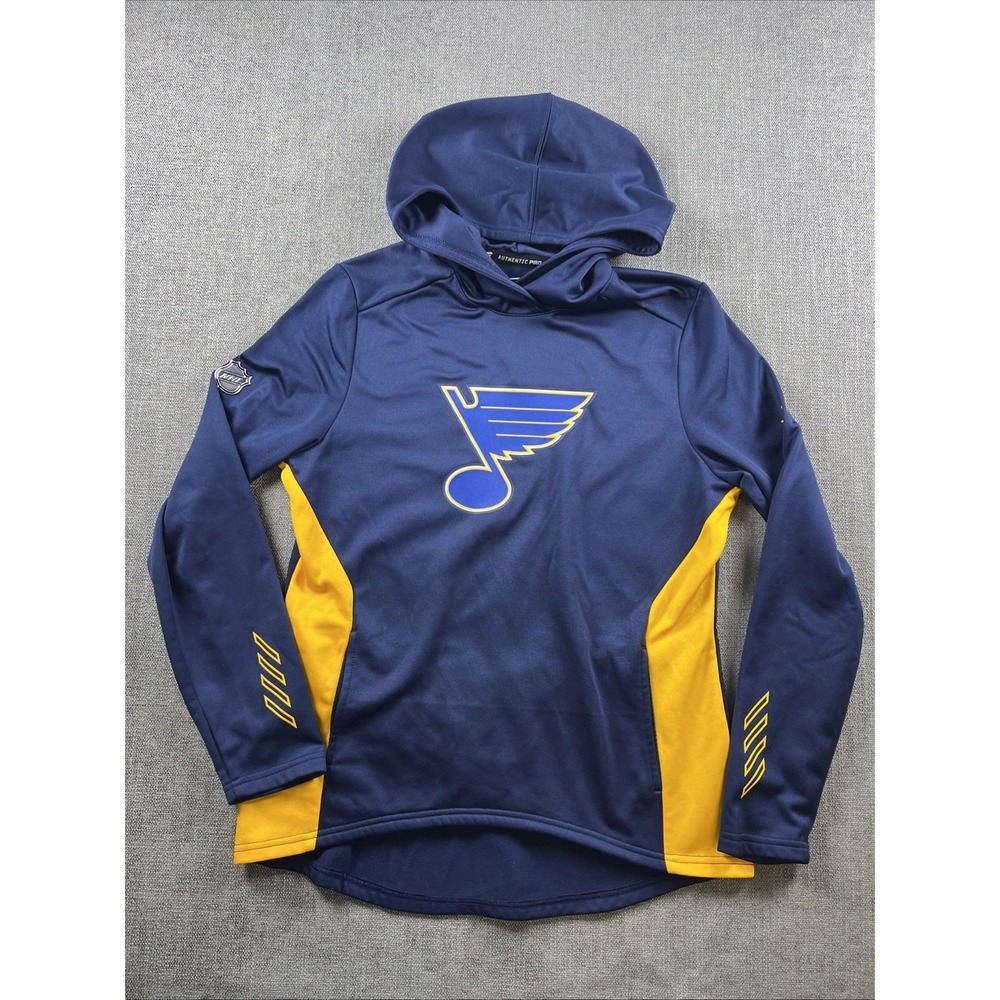 NHL Fanatics Pro Pullover St. Louis Blues Hoodie Hockey Women's SZ SM